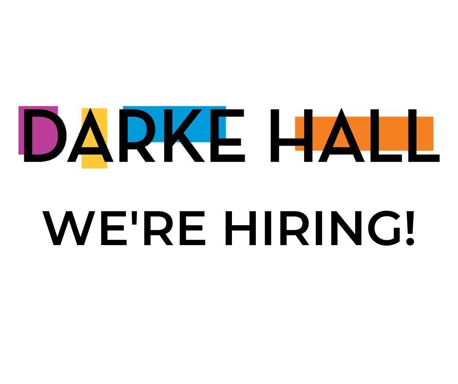 WE'RE HIRING!  Seeking Part-Time Front of House Staff